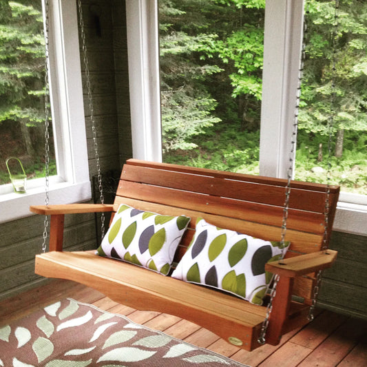 4-Ft Cedar Porch Swing